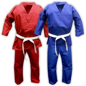 Uniformes de Taekwondo de la mejor calidad de fábrica Logotipo personalizado Desgaste de artes marciales - Product Image 3