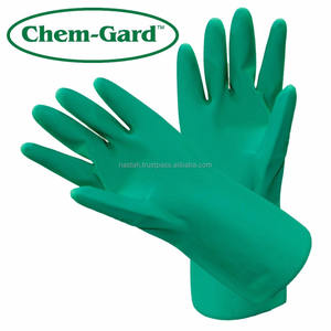 Gants de sécurité verts de haute qualité, gants de vaisselle pour les mains sensibles, gants en nitrile sans latex, nettoyage de la vaisselle - Product Image 2
