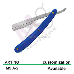 Navaja de Afeitar Desechable de Una Sola Hoja con Mango de Plástico, Navaja de Barbero para Hombre, Colores Personalizables - Product Image 2