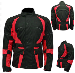 รถจักรยานยนต์รถจักรยานยนต์แจ็คเก็ตกันน้ำ CE ที่ถอดออกได้ป้องกัน Cordura สิ่งทอ Hip ความยาวเสื้อแจ็คเก็ตโพลีเอสเตอร์เสื้อแจ็คเก็ต - Product Image 3