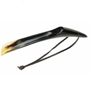 Corne de cowboy de haute qualité poli, avec cuir et support personnalisés et emballage personnalisé pour les soldes, 1 pièce - Product Image 2