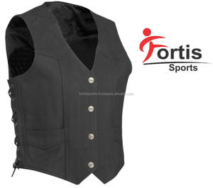 Style de costume de gilet de moto en cuir coupe-vent et respirant pour femmes - Product Image 4