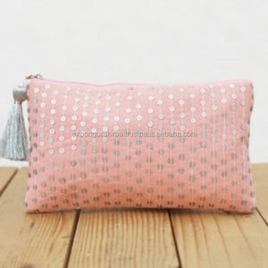 2018 gitane Style bohème femmes usage quotidien pochette sac à main pierre lavé maquillage Kit sac en gros demoiselle d'honneur accessoire - Product Image 1