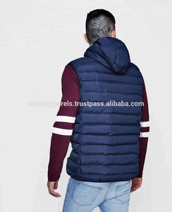 Chaleco acolchado y acolchado de burbujas, personalizado, para invierno, venta al por mayor, con logotipos personalizados y diseño bordado - Product Image 4