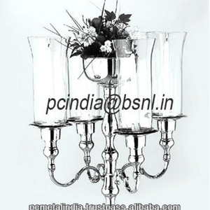 Flower Bowl Wedding Candelabra/floral <b>Candle</b> Holder /<b>candle</b> Stand Tall <b>Candle</b> Holder Floor <b>Candle</b> Holder Centerpiece Wedding - Product Image 2