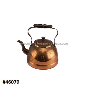 บ้านและโรงแรมใช้โบราณเข้มทองแดงทุบกาต้มน้ำชา - Product Image 6