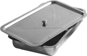 Plateau manuel de rein de cuvette de bassin creux chirurgical d'hôpital fait de source d'alimentation manuelle durable d'acier inoxydable - Product Image 3