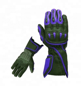 Guantes de cuero auténtico para montar en motocicleta, calidad de exportación, personalizados - Product Image 4