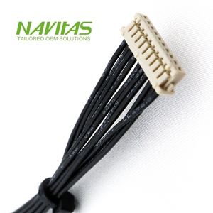 Ensamblaje de cables UL1061 26AWG con cable conector Hirose de 10 pines personalizado para aplicaciones electrónicas - Product Image 5