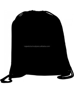 Bolsa de gimnasio deportiva con cordón de poliéster, ecológica, con logotipo impreso - Product Image 6