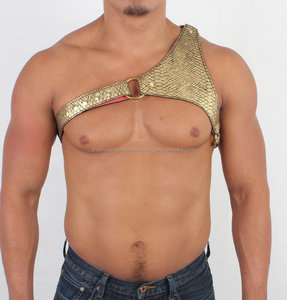 Shemax 2024 calidad superior Venta caliente personalizado al por mayor pecho arnés de cuero - Product Image 3