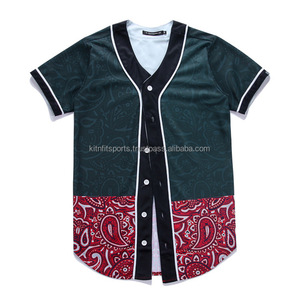 Maillots de Baseball à Sublimation personnalisés de meilleure qualité, chemises à personnaliser, vêtements de sport, vente en gros, uniforme de Baseball - Product Image 2