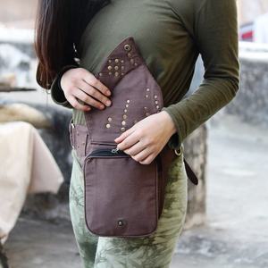 Hot Sale Stylish Genuine Leather Pocket Zipper Money Belt Waist <b>Bag</b> Fanny Pack Waist Belt <b>Bag</b> Zipper Pocket Durable Light Weight - Product Image 5