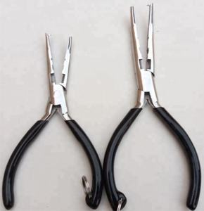 Accessoires de pêche de haute qualité en gros Pince de pêche en acier inoxydable avec poignée en PVC de couleur personnalisée - Product Image 2