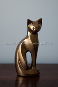 Urne commémorative pour chat noir par Brassworld, fournitures commémoratives indiennes - Product Image 6