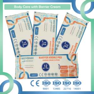 Toallitas de limpieza corporal, con crema de barrera para la piel sensible - Product Image 3