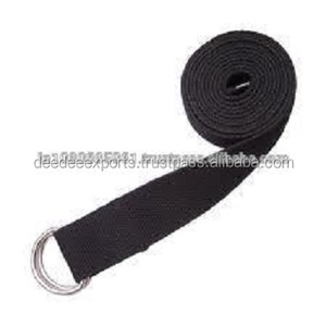 เข็มขัดสายโยคะ OEM สำหรับกีฬาและการยกน้ำหนักกำหนดสีและขนาดฉลากส่วนตัวจากอินเดีย50ชิ้น - Product Image 4