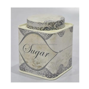 Classic Handmade Rose Gold Stainless Steel <b>Tea</b> <b>Coffee</b> Box Set Eco-Friendly Metal Tin <b>Canister</b> Food <b>Sugar</b> Loose Powder Storage - Product Image 3