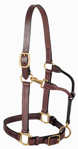 หัวเข็มขัดทองเหลืองทำจากหนังวัวมีเชือกคล้องคอทรงอานม้าม้าแบบอังกฤษปรับแต่งได้ - Product Image 2