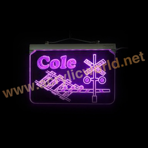 Letrero de iluminación led para publicidad, acrílico de alta calidad, servicio de diseño personalizado - Product Image 1