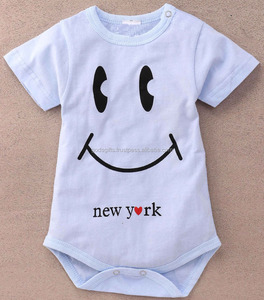 Organic Cotton Baby Romper Printed Plain Blank Infant Toddler Kids Wear Bulk OEM Manufacturer India - Product Image 1