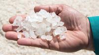 Chlorure de sodium (NaCl) de qualité alimentaire, granulé cristallin, sel de voirie efficace pour l'agriculture et l'usage industriel, pureté égyptienne de 98,8%