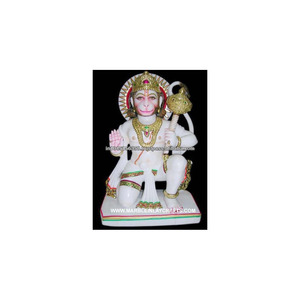 Decorative Hanuman Ji Marble Statue - Product Image 1