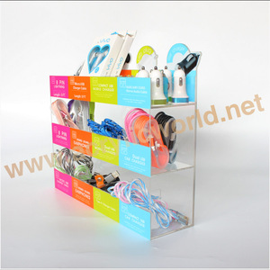 แท่นชาร์จโทรศัพท์มือถือแบบหมุนได้แท่นแสดงแบบอะคริลิคหมุนได้ - Product Image 2