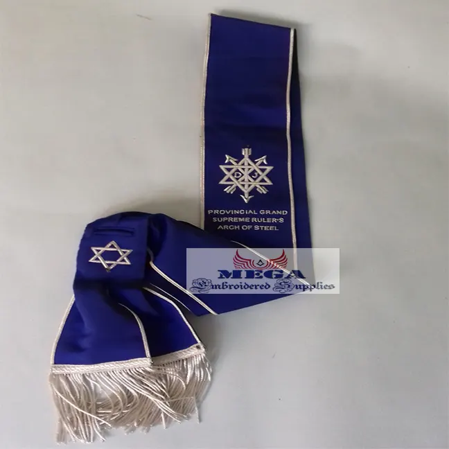 Masonic Regalia ручная вышивка OSM пояс крупного офицера