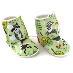 Top Quality Custom Made Soft Organic Cotton Baby <b>Booties</b> for Girls - Product Image 1