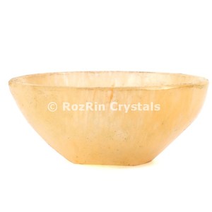 Ágata amarillo Aventurina de ágata Bowl en precio al por mayor - Product Image 1