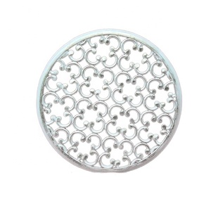 Panneau mural décoratif en bois MDF blanc brûlé antique sculpté à la main fabricant indien Home Room Wall Art - Product Image 1