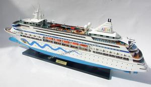 AIDA VITA OCEAN LINER HANDICRAFT-<b>Classic</b> Style Wooden Model Ship - Product Image 2