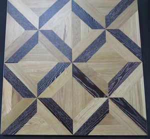 Parqueterie d'art personnalisable Contreplaqué de bois de chêne Surface lisse brossée pour l'intérieur et l'hôtel - Product Image 6