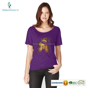 2018หน้าอกพิมพ์สาวเสื้อยืดผ้าฝ้าย100% ผ้านุ่มเสื้อยืดเสื้อโปโล - Product Image 6