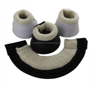 Shemax 2024 ชุดกีฬาผลิตในปากีสถานขี่ม้าขี่ม้าคุณภาพสูงขายส่งที่กําหนดเองทุกสีขนสัตว์เรียงรายรองเท้าบูทระฆัง - Product Image 1