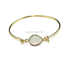 Bracelet plaqué or, bijoux en Quartz Rose, offre spéciale - Product Image 5