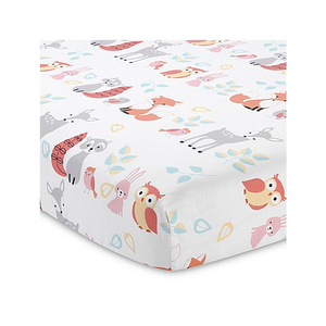 Inde prix d'usine doux 100% coton drap de berceau pour bébé société certifiée GOTS SEDEX ISO MARVEL - Product Image 1