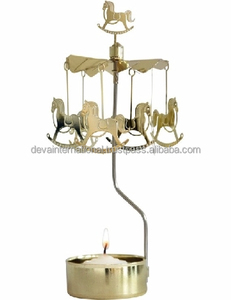 Bougeoirs en laiton en forme d'ailes d'ange, 13 porte-bougies, décoration de noël - Product Image 5