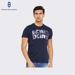 เสื้อยืดดรายฟิตผ้าฝ้าย100% ใส่สบายเปิดไหล่ดีไซน์ใหม่ลายพื้นสีดำ - Product Image 4