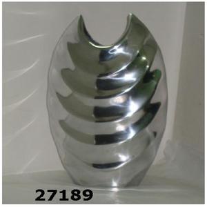 Florero decorativo de aluminio para el hogar, florero con pulido brillante - Product Image 1
