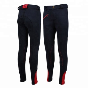 Pantalones de asiento completo para montar a caballo hechos a medida de alta calidad con exportador indio de silicona y característica protectora del fabricante - Product Image 1