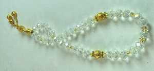 การออกแบบใหม่ที่สวยงาม Zikr Tasbeeh ลูกปัด-ไข่มุกสีขาว (100หรือ200นับ),เคาน์เตอร์อิสลาม - Product Image 2