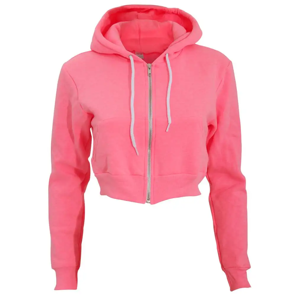 Sudadera corta con capucha para mujer, top corto rosa, diseño fresco, personalizado, alta calidad, transpirable, antiretráctil, 2022