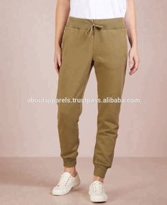 กางเกงวอร์มผ้าคอตตอนสีเทา/ดำสำหรับผู้หญิงกางเกงวอร์มเข้ารูประบายอากาศได้ดี - Product Image 2