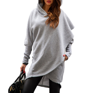 Sudadera con Capucha Personalizada con Estampado Puff, 280 g/m², Hombros Caídos, para Mujer, Sudadera con Capucha de Poliéster, Sudadera Unisex con Capucha - Product Image 3
