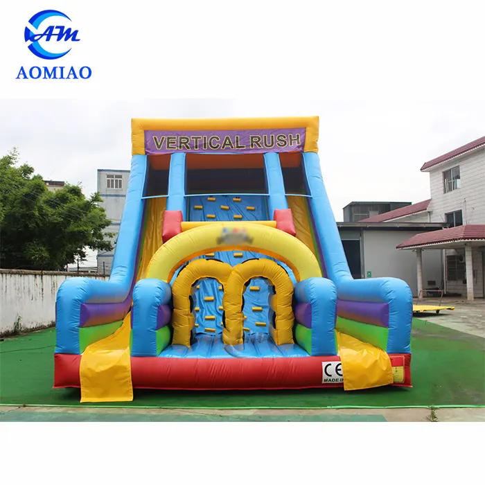 Aomiao Factory Giant Double Lane Inflatable Water Slide For Adult And Kids