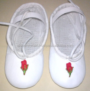 Zapatos de BALLET de cuero de cabra, calzado de baile para entrenamiento - Product Image 3