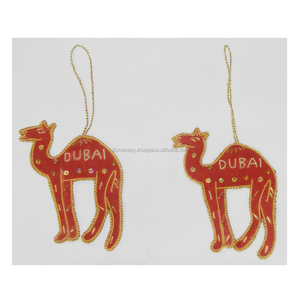 Handmade Camel Christmas Decorative Ornament - Product Image 1