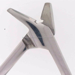 Tijeras de corte de alambre de acero inoxidable sólido Manual de gran oferta, uso de laboratorio médico quirúrgico Dental, cizalla reutilizable - Product Image 4